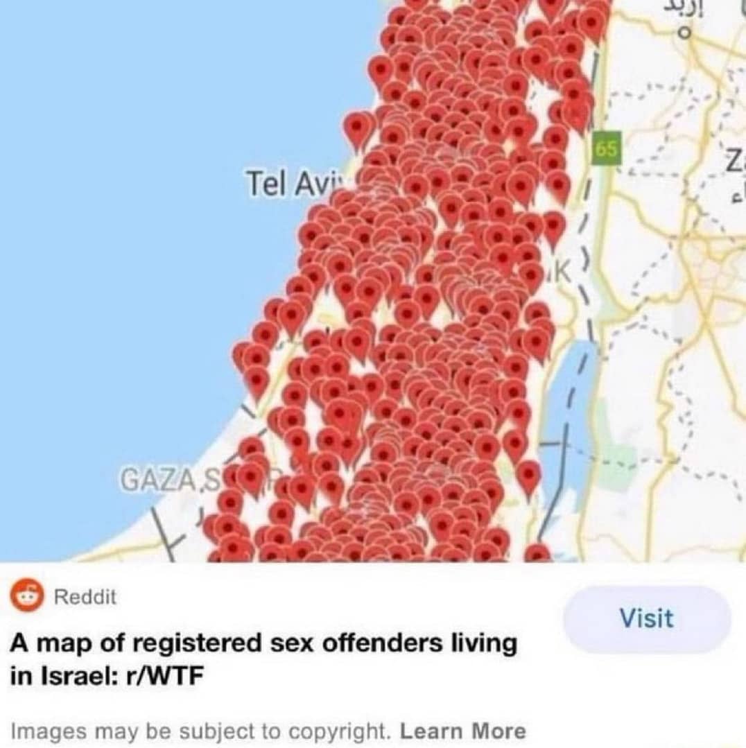 Israel is a pedophile-haven.